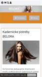 Mobile Screenshot of belora.sk