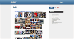 Desktop Screenshot of belora.lt
